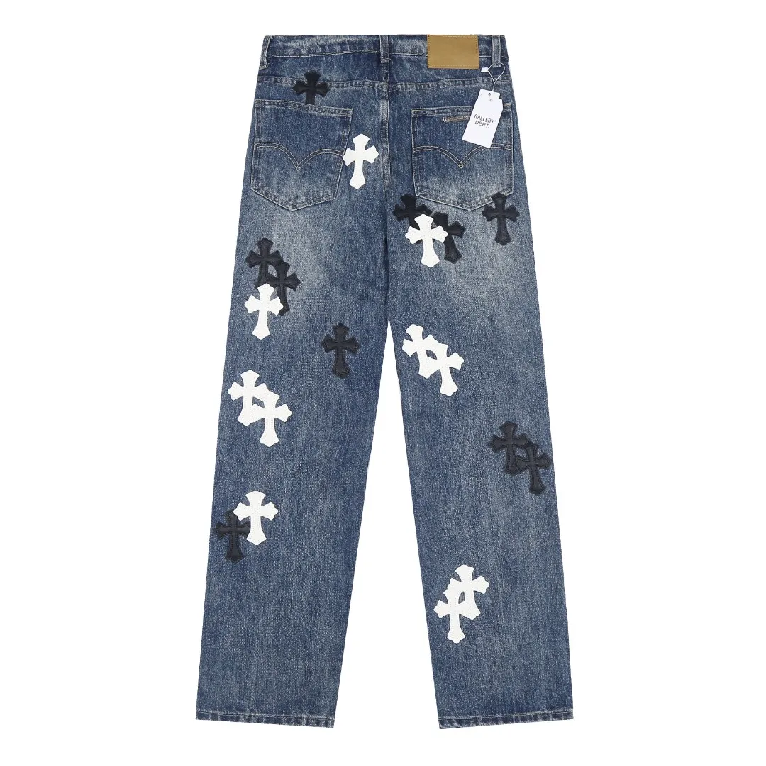 P260 White background picture [High quality] Code: 25017# Color: Ice blue Size: S/28 to Fermentation wash and soft color fixation, soft and thick to wear. Details are all hand-polished and made with craftsmanship. All-over jacquard fabric has a unique design style. Multiple processes have been used to create a full retro feel. A niche and unique non-contrast shirt. Customized distressed spray-painted buttons. Every detail is crafted with craftsmanship.